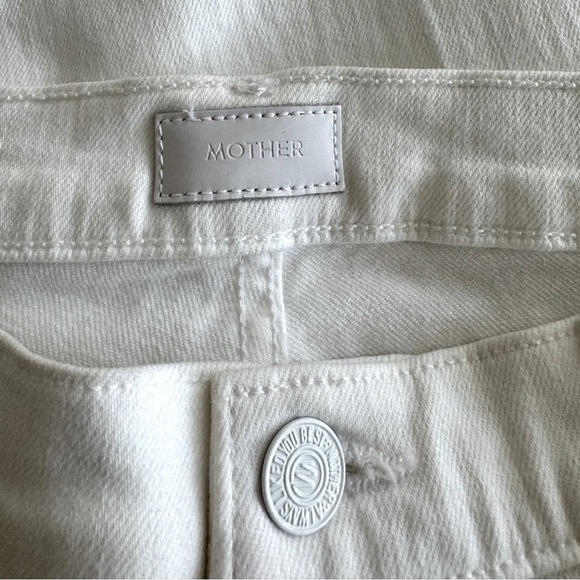 Anthropologie Mother Mid Rise Dazzler Ankle Fairest Of Them All Jeans Size 33 - Picture 6 of 12